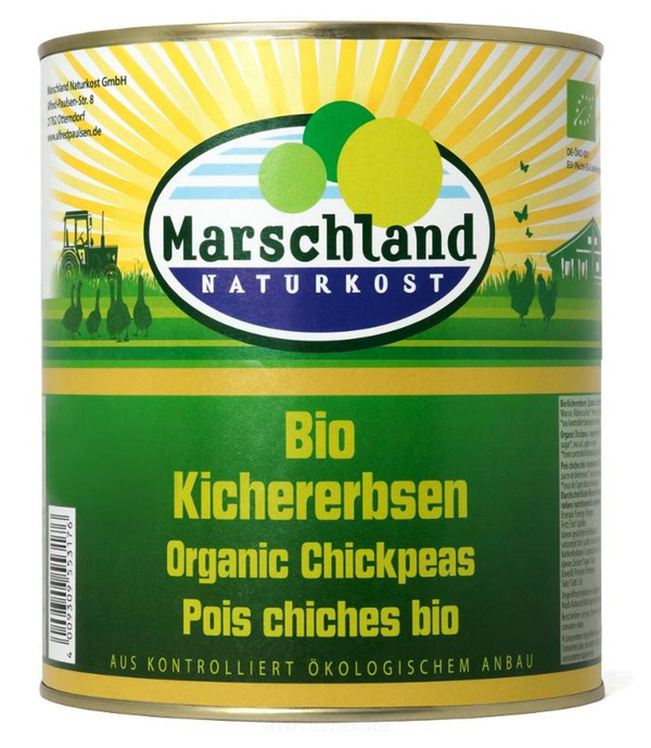 Produktfoto zu 2,9kg Kichererbsen Dose