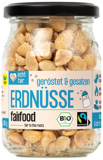 Produktfoto zu Erdnüsse geröstet und gesalzen