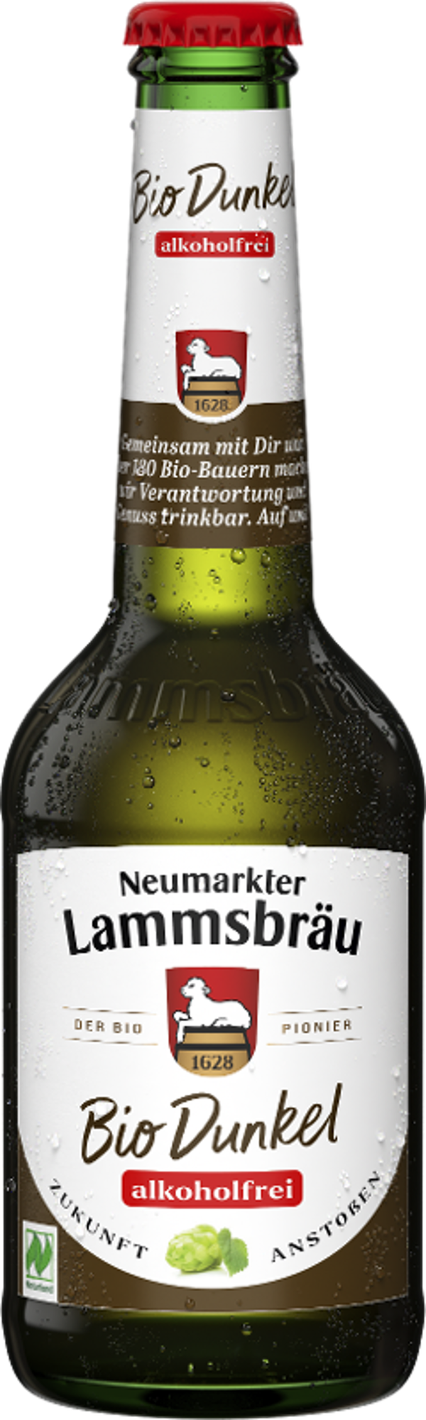 Produktfoto zu Lammsbräu Dunkel alkoholfrei Flasche