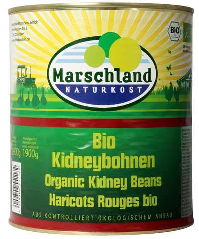 Produktfoto zu 1,9kg Kidneybohnen große Dose