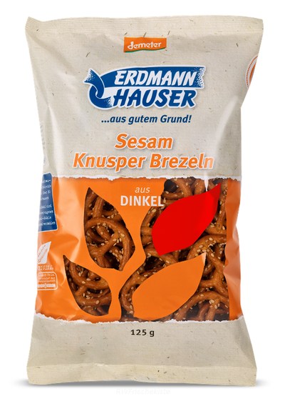 Produktfoto zu Sesam Knusper Brezeln