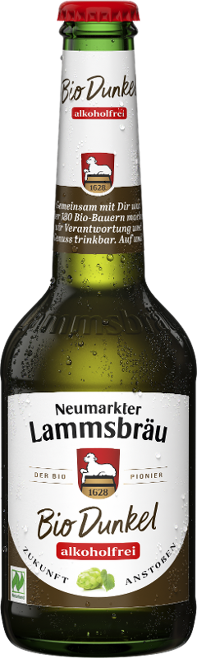 Produktfoto zu Lammsbräu Dunkel alkoholfrei Flasche