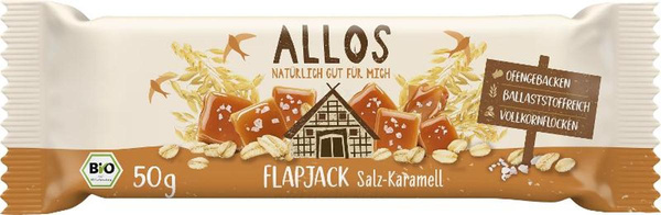 Produktfoto zu Hafer Flapjack Salz-Karamell