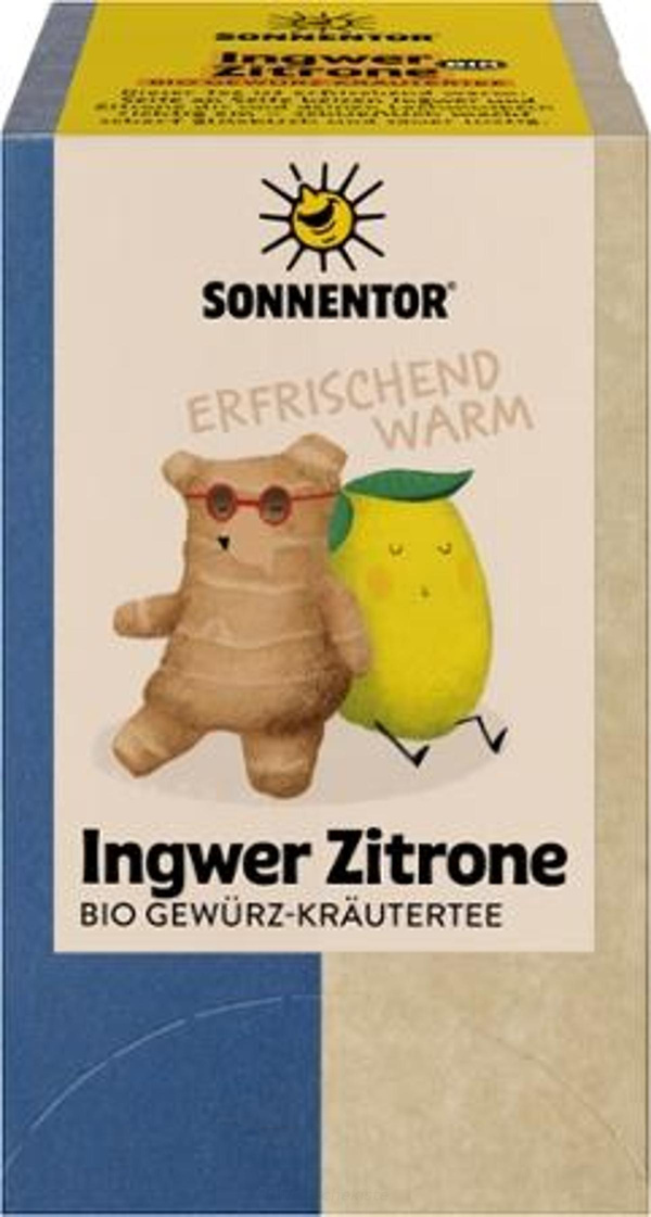 Produktfoto zu Ingwer-Zitronentee