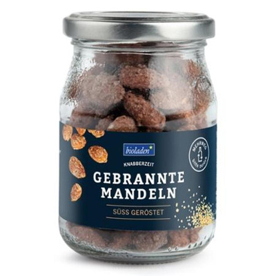 Produktfoto zu Mandeln gebrannt im Glas