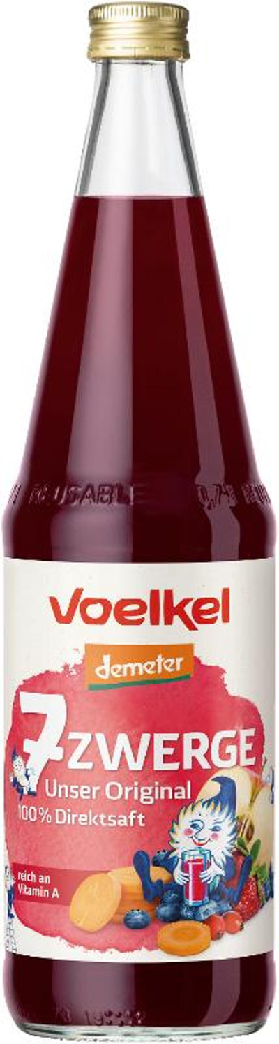 Produktfoto zu Sieben-Zwerge-Kindersaft