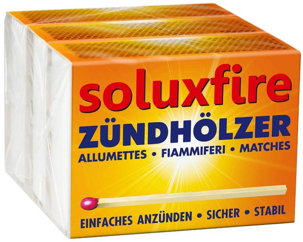 Produktfoto zu Zündhölzer 55mm 3er Pack