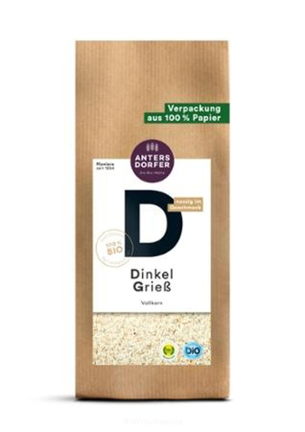 Produktfoto zu 6er Dinkel Grieß (Vollkorn)