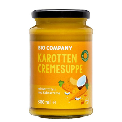 Produktfoto zu Karottencremesuppe (Glas)