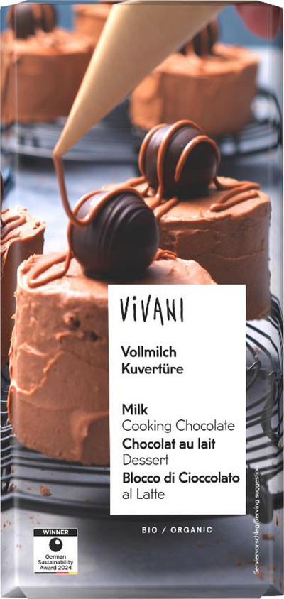 Produktfoto zu Vollmilch Kuvertüre