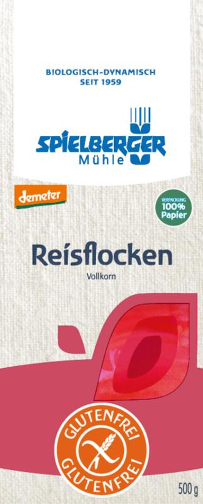 Produktfoto zu Reisflocken Vollkorn