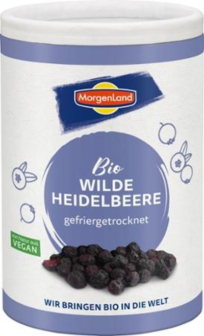 Produktfoto zu Wilde Heidelbeeren gefriergetr