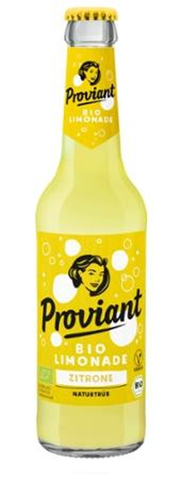Produktfoto zu Zitronenlimo naturtr. Proviant