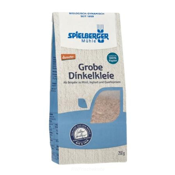 Produktfoto zu Dinkelkleie grob