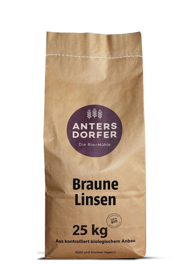 Produktfoto zu Braune Linsen (Berglinsen) 25k