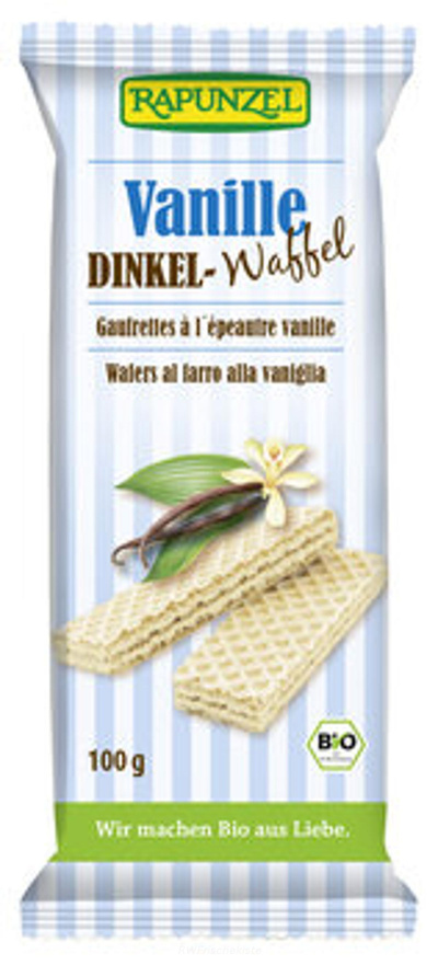 Produktfoto zu Dinkel-Waffeln Vanille