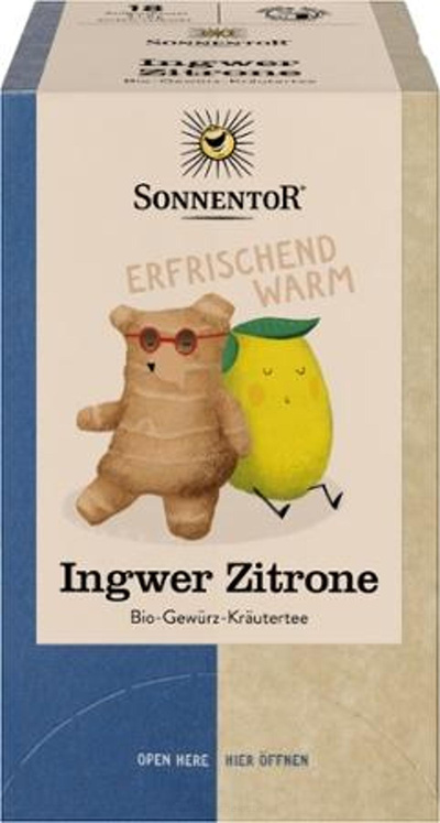 Produktfoto zu Ingwer-Zitronentee