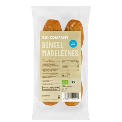Produktfoto zu Dinkel Madeleines