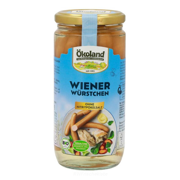Produktfoto zu Wiener Würstchen 6St. (Glas)