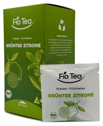 Produktfoto zu Grüntee Zitrone