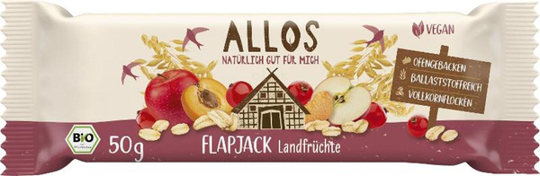 Produktfoto zu Hafer Flapjack Landfrüchte