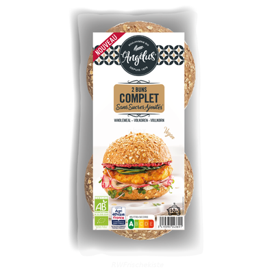 Produktfoto zu Burger Brötchen Vollkorn 2 St.