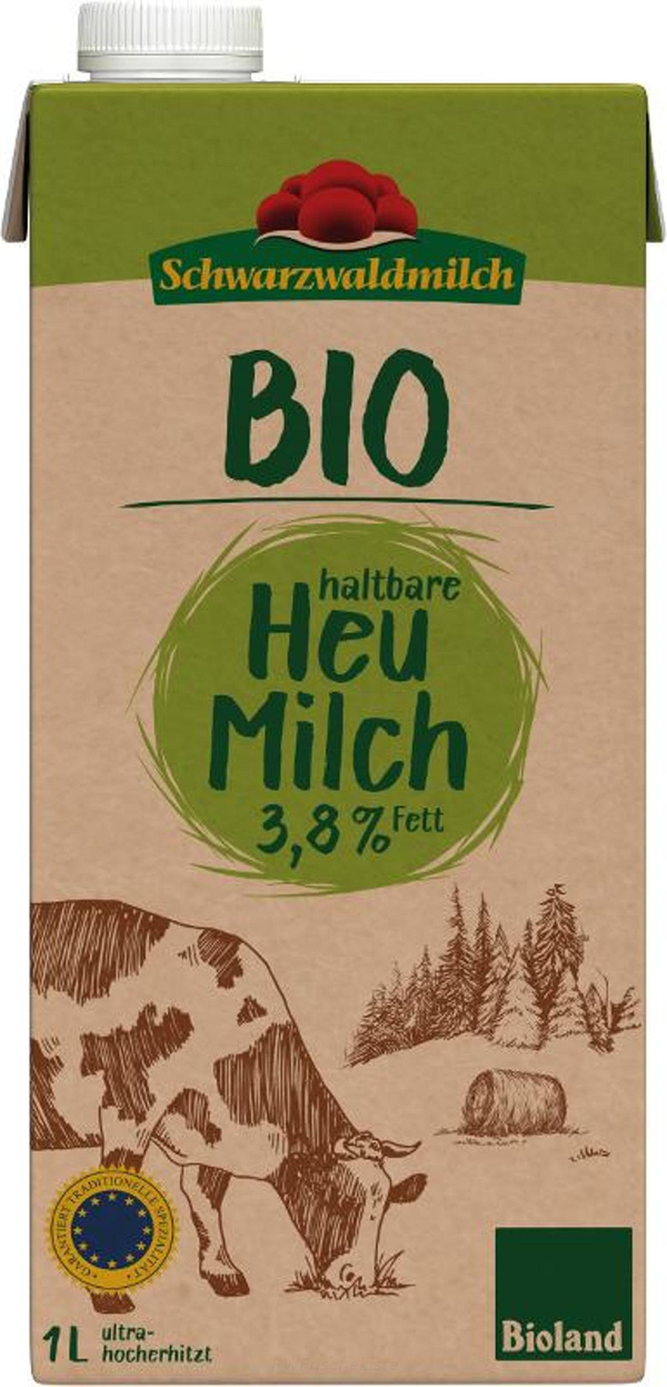 Produktfoto zu Heu H-Milch 3,8%