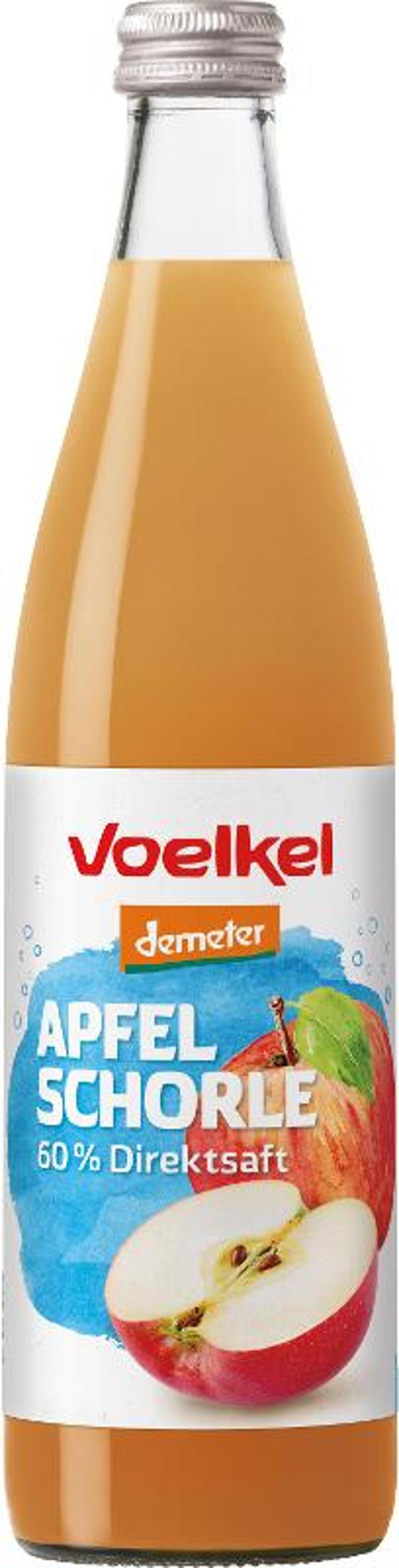 Produktfoto zu Apfelschorle Voelkel 0,5l