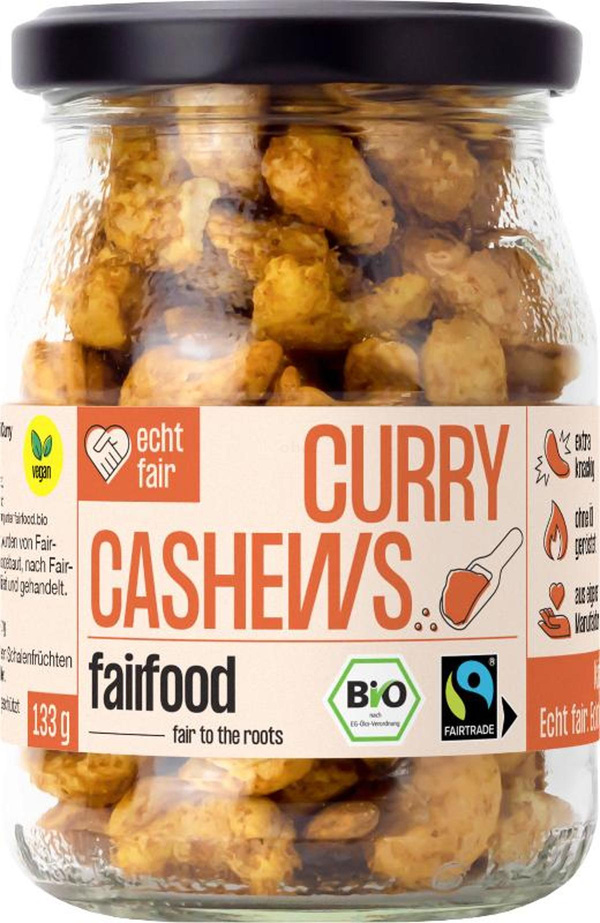 Produktfoto zu Curry - Cashews