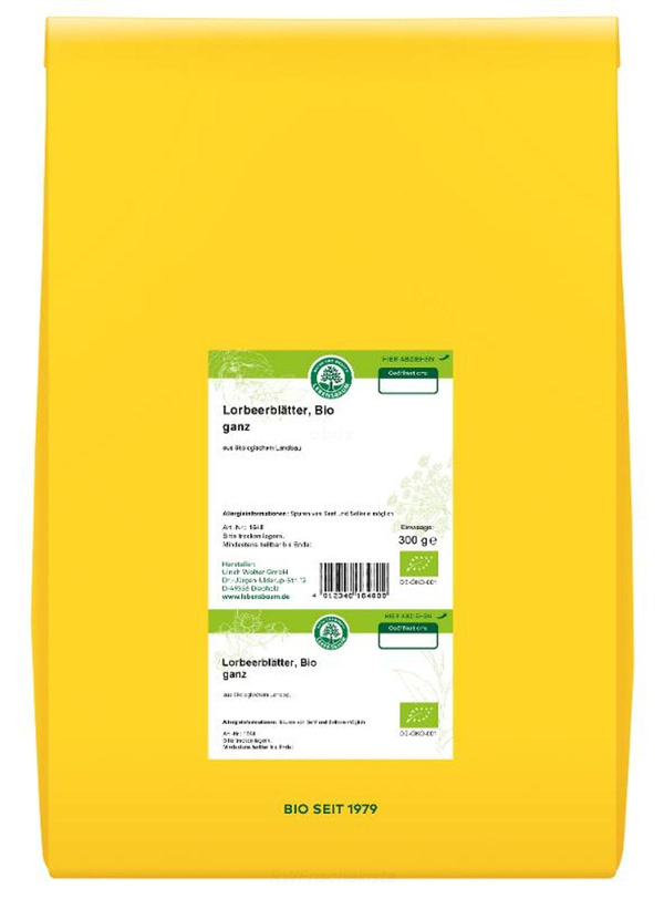 Produktfoto zu VB 300g Lorbeerblatt ganz