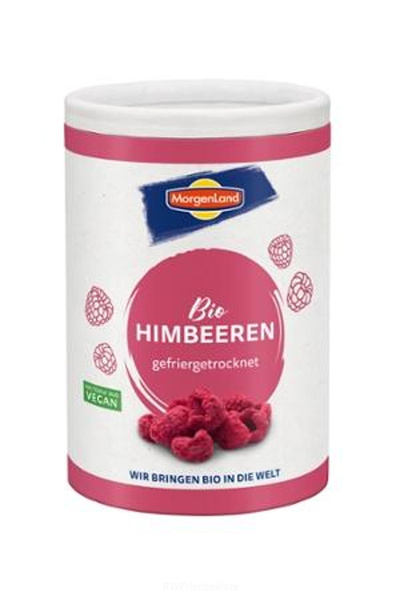 Produktfoto zu Himbeeren gefriergetrocknet