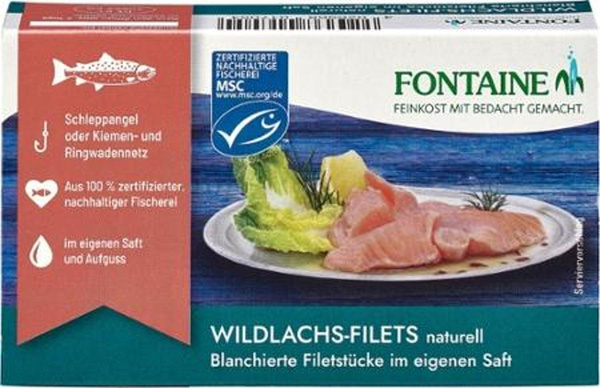 Produktfoto zu 10er Wildlachs naturell