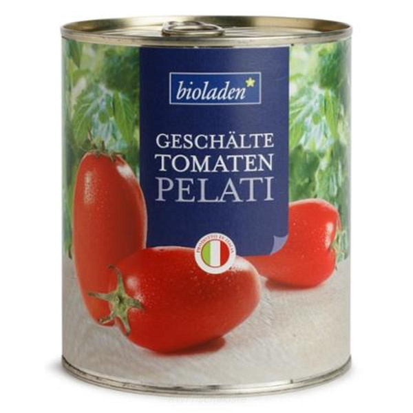 Produktfoto zu geschälte Tomaten Pelati 800g