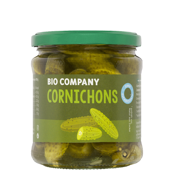 Produktfoto zu Cornichons ohne Zuckerzusatz (