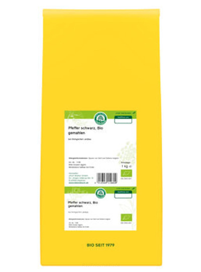 Produktfoto zu 1kg Pfeffer schwarz gemahlen