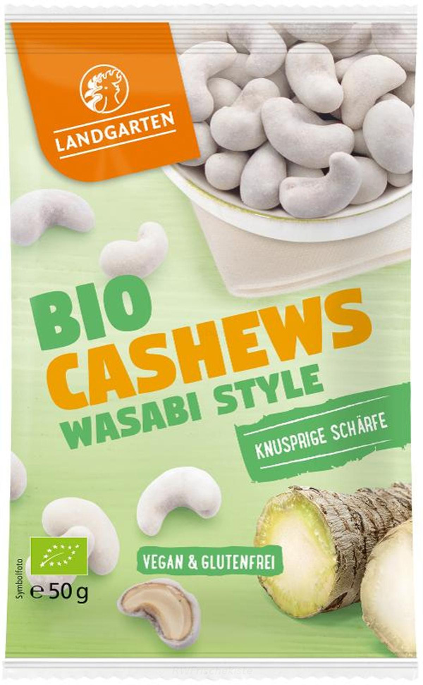 Produktfoto zu Cashews Wasabi