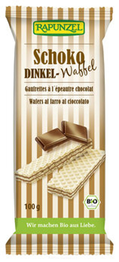 Produktfoto zu Dinkel-Waffeln Schoko
