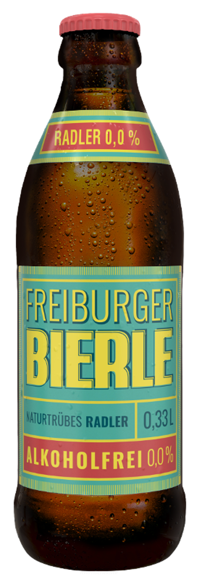 Produktfoto zu Freiburger Bierle naturtrübes Radler alkoholfrei