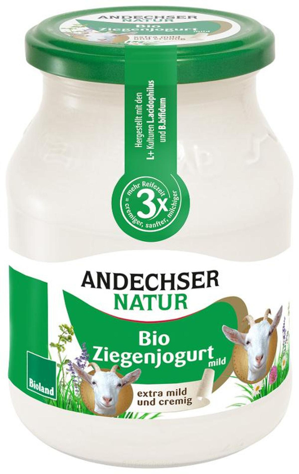 Produktfoto zu Ziegenjogurt Natur mild 6,6%