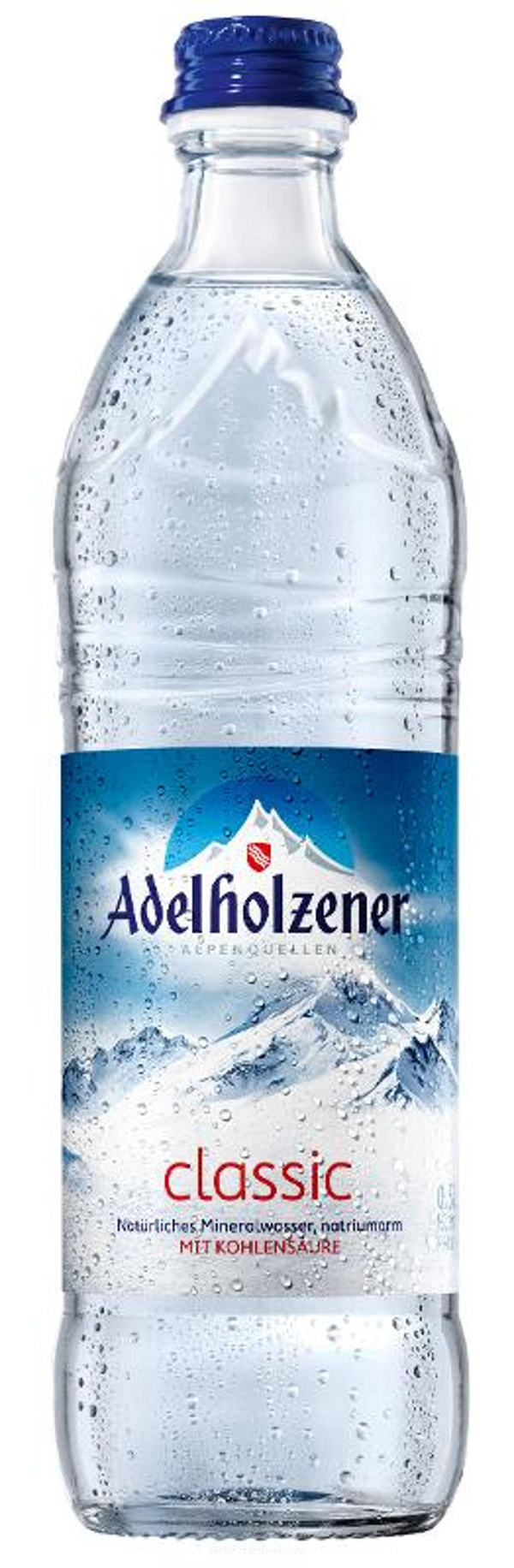 Produktfoto zu Adelholzener Classic 12er Glasflaschen