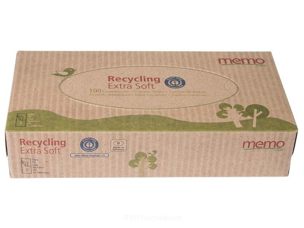 Produktfoto zu Kosmetiktücher Recycling