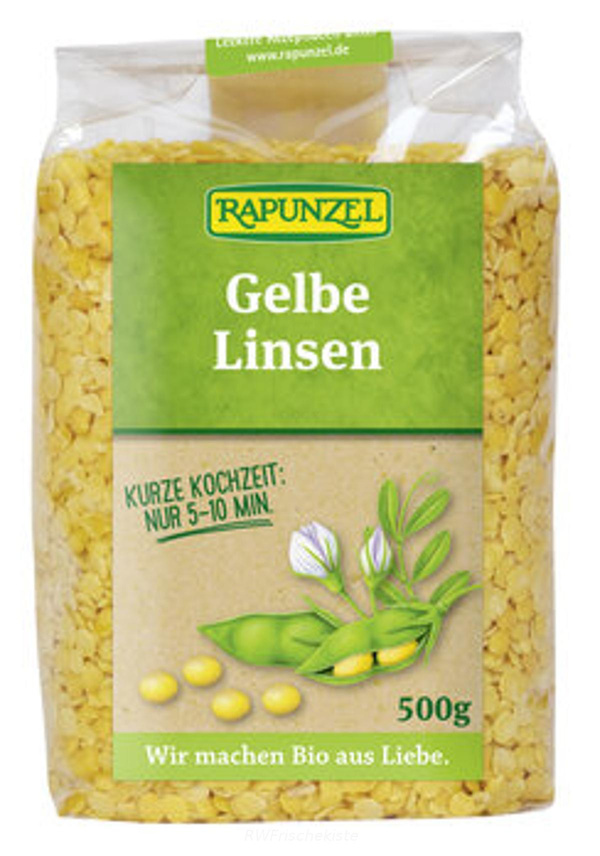 Produktfoto zu Gelbe Linsen