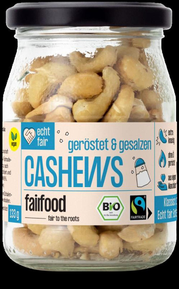 Produktfoto zu Cashews- geröstet und gesalzen