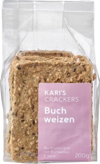 Produktfoto zu Knäckebrot Kari's Buchweizen