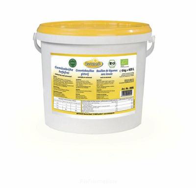 Produktfoto zu GB 9kg Gemüsebrühe hefefrei