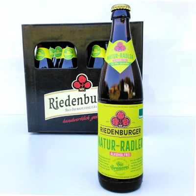Produktfoto zu Riedenburger Natur-Radler alkoholfrei Kasten