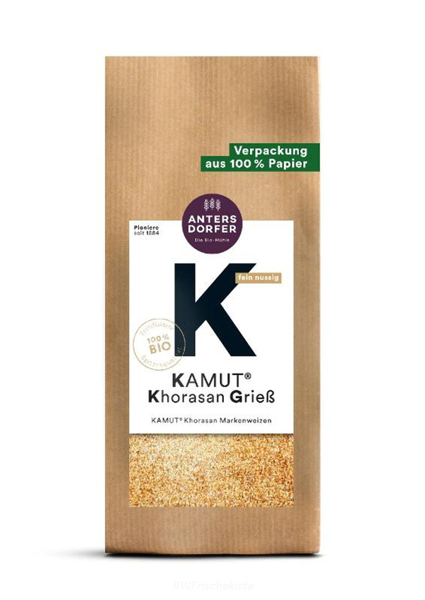 Produktfoto zu 6er KAMUT Khorasan Grieß (Vol