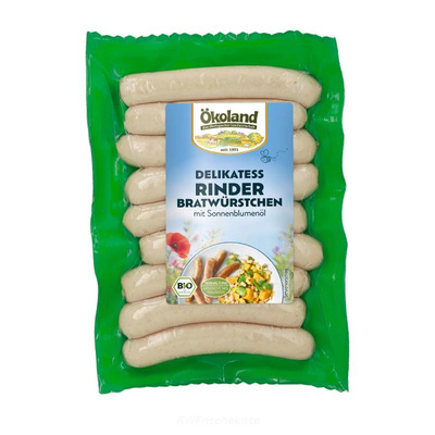 Produktfoto zu Delikatess Rinder-Bratwürstche
