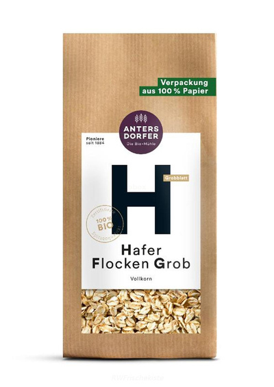 Produktfoto zu Hafer Flocken Grob 500g