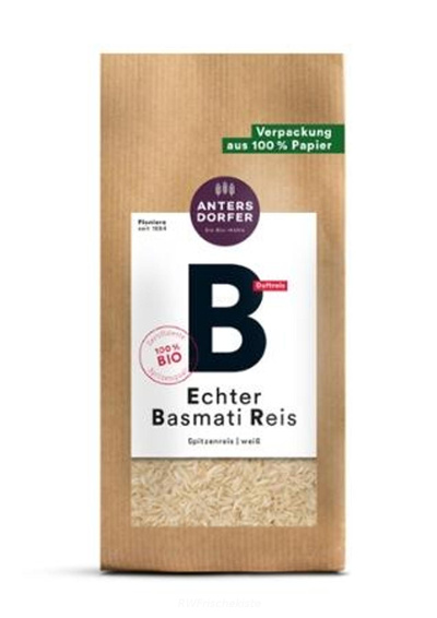 Produktfoto zu Echter Basmati Reis weiß 1kg